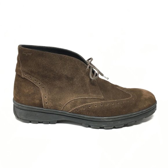 Salvatore Ferragamo Ankle Boots Size 10 2E Brown main image 5